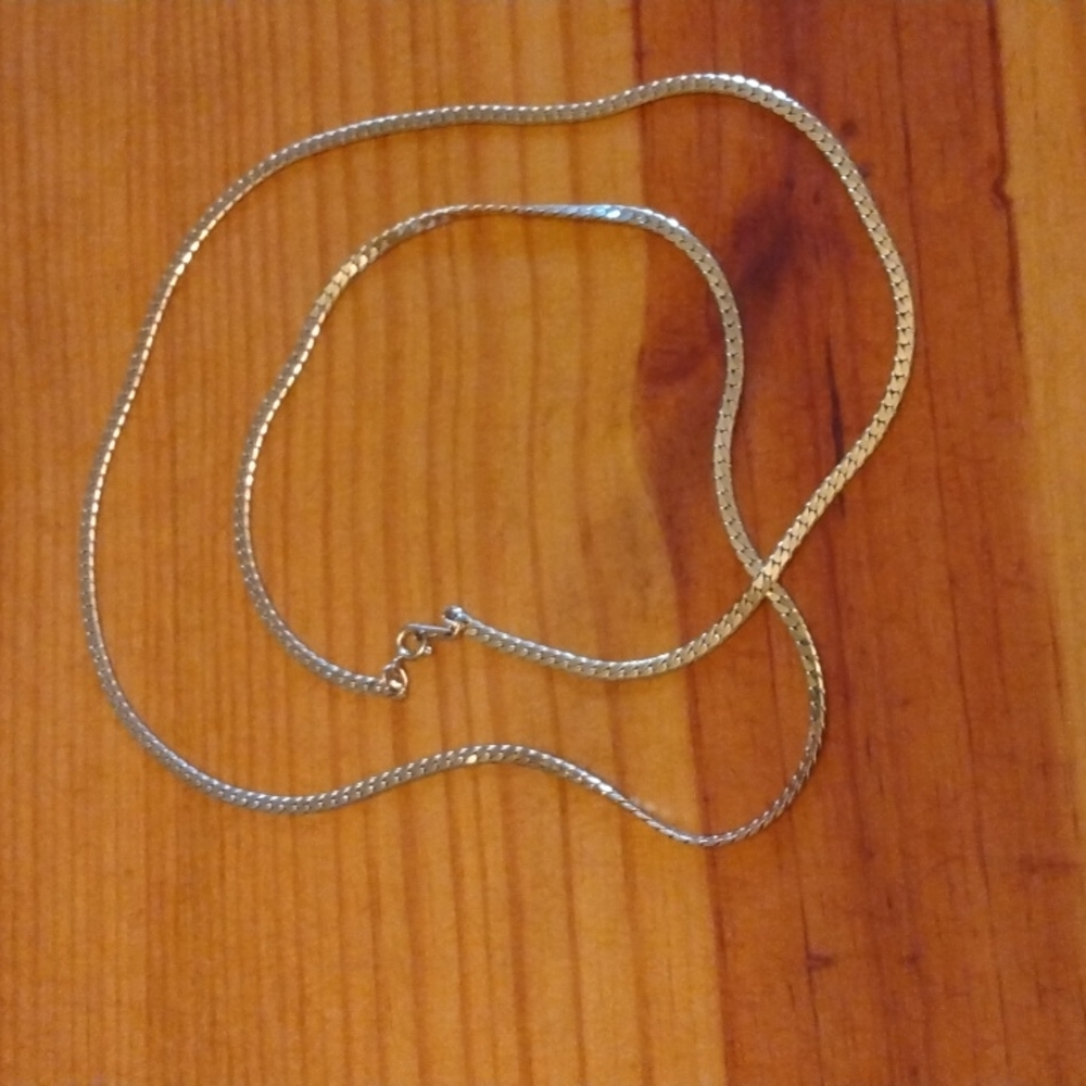 Gold tone chain 30 in